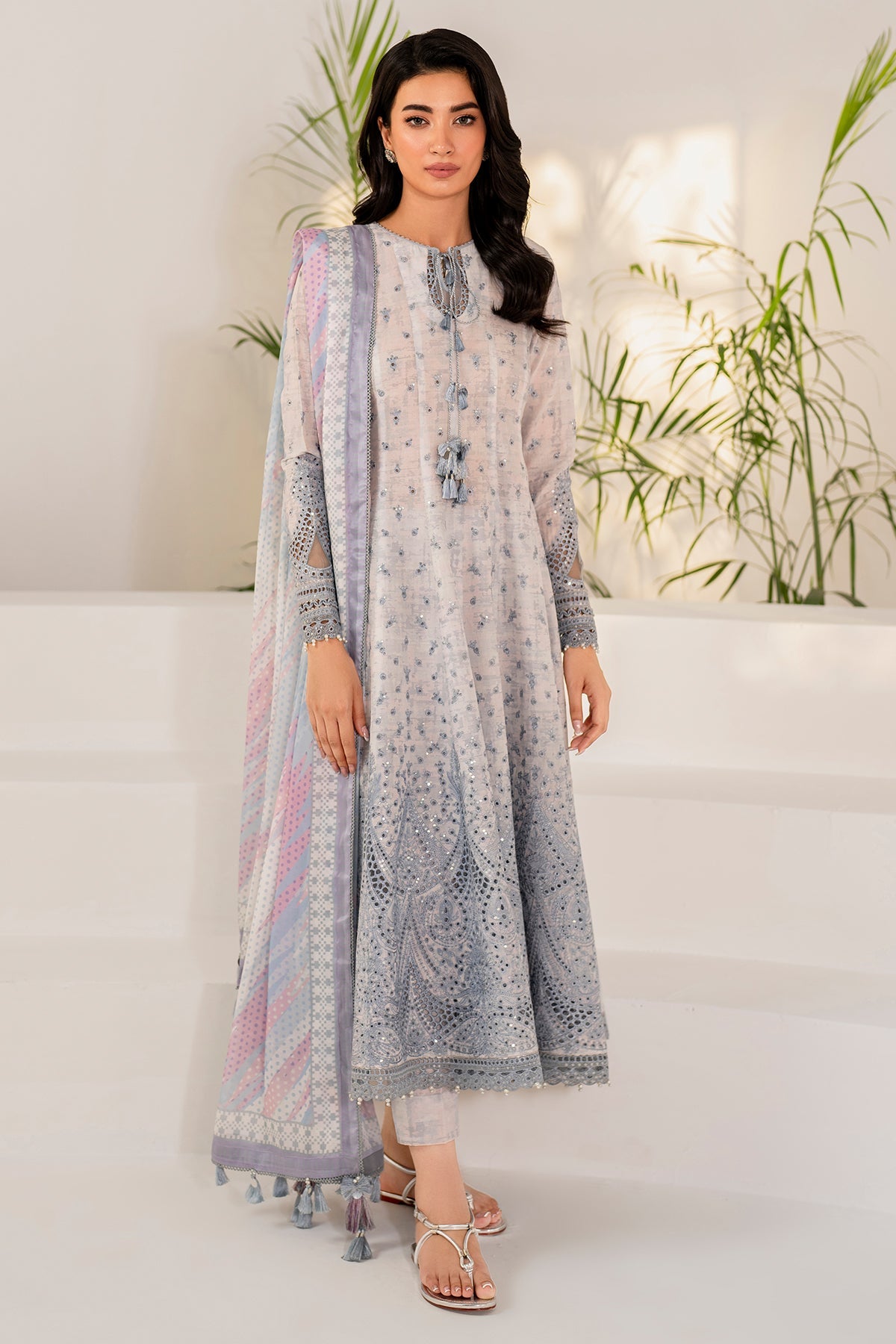 EMBROIDERED LAWN RTW-1188