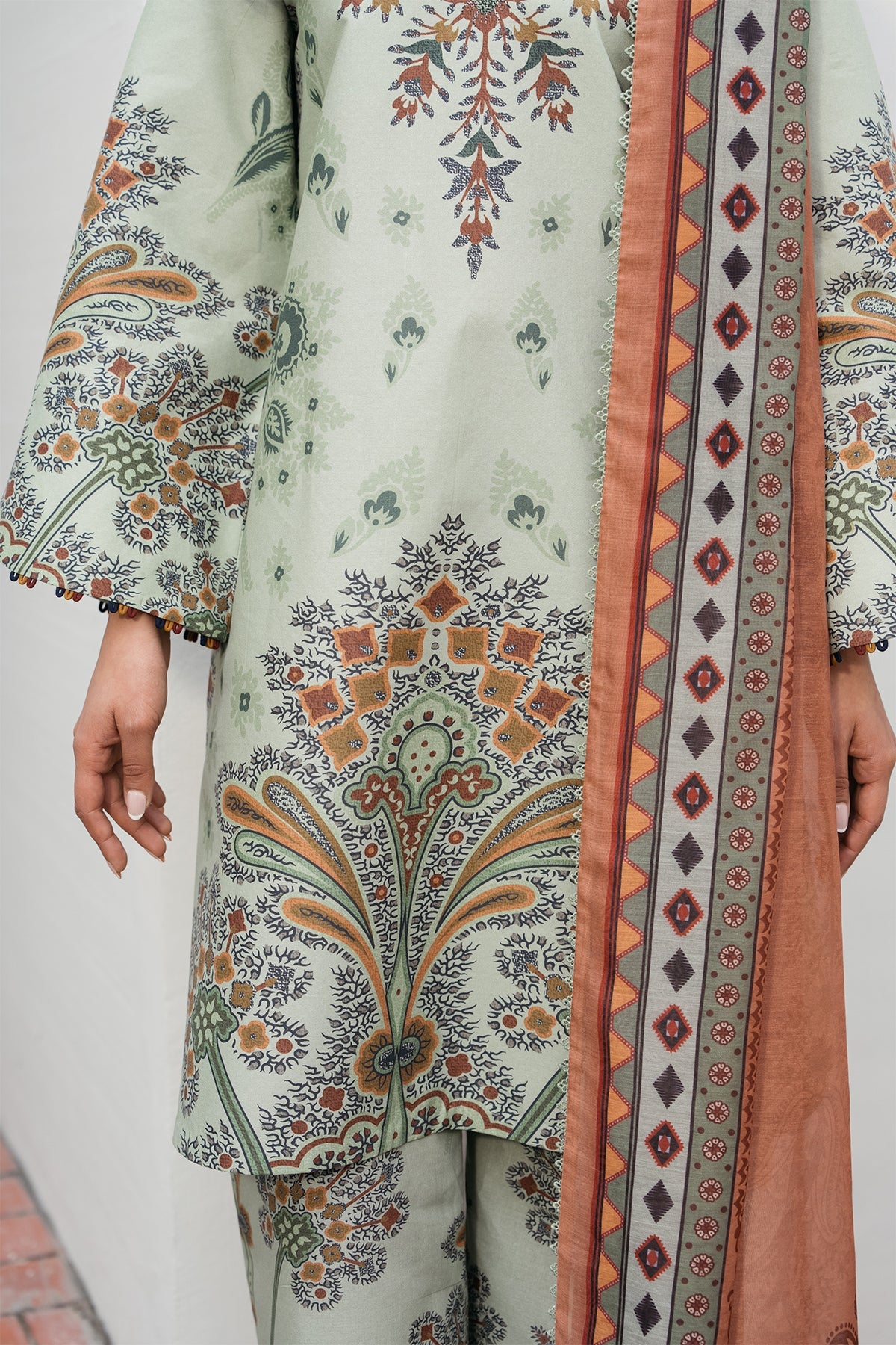 DIGITAL PRINTED LAWN USE-9176