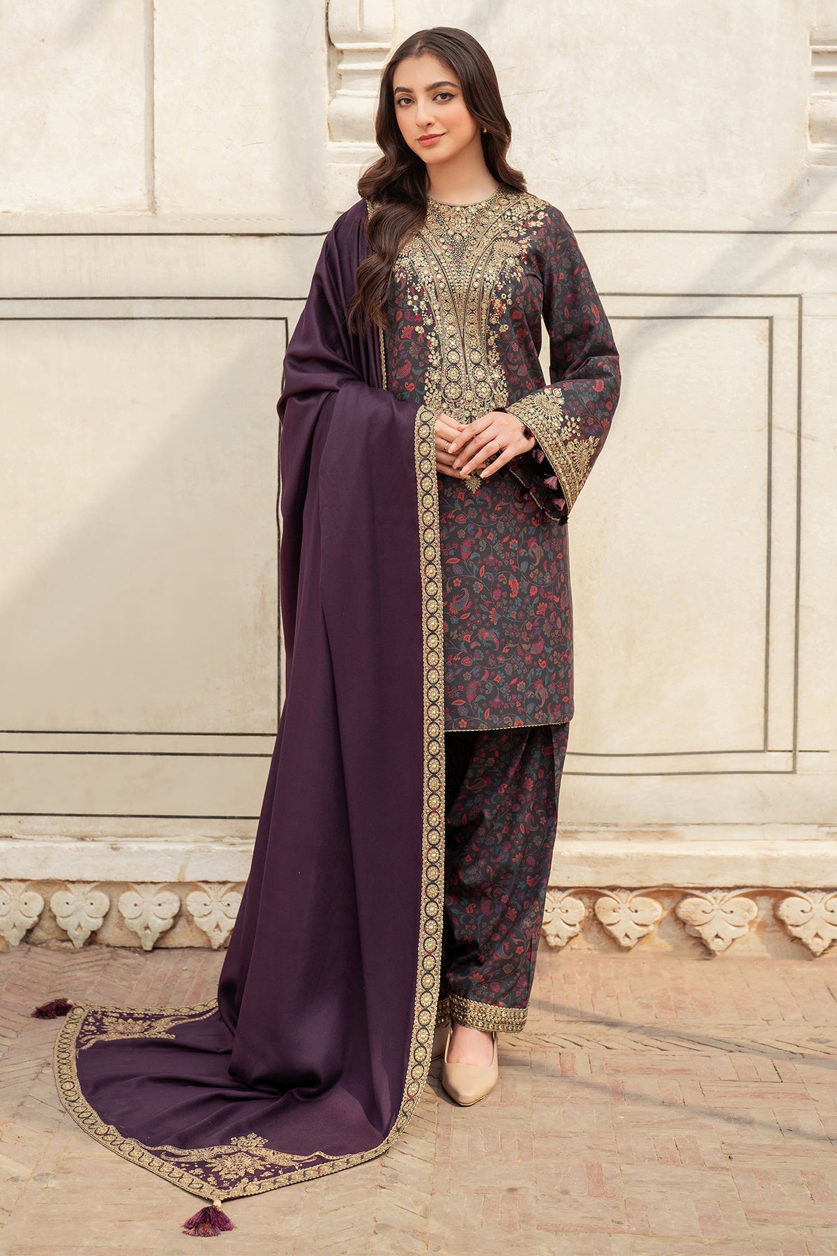 EMBROIDERED PREMIUM VISCOSE DW'24 D6