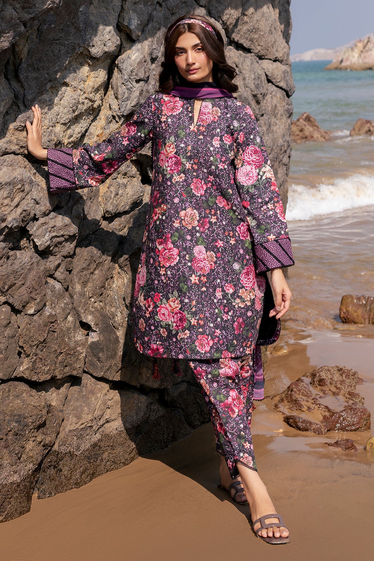 DIGITAL PRINTED LAWN RTW-1194