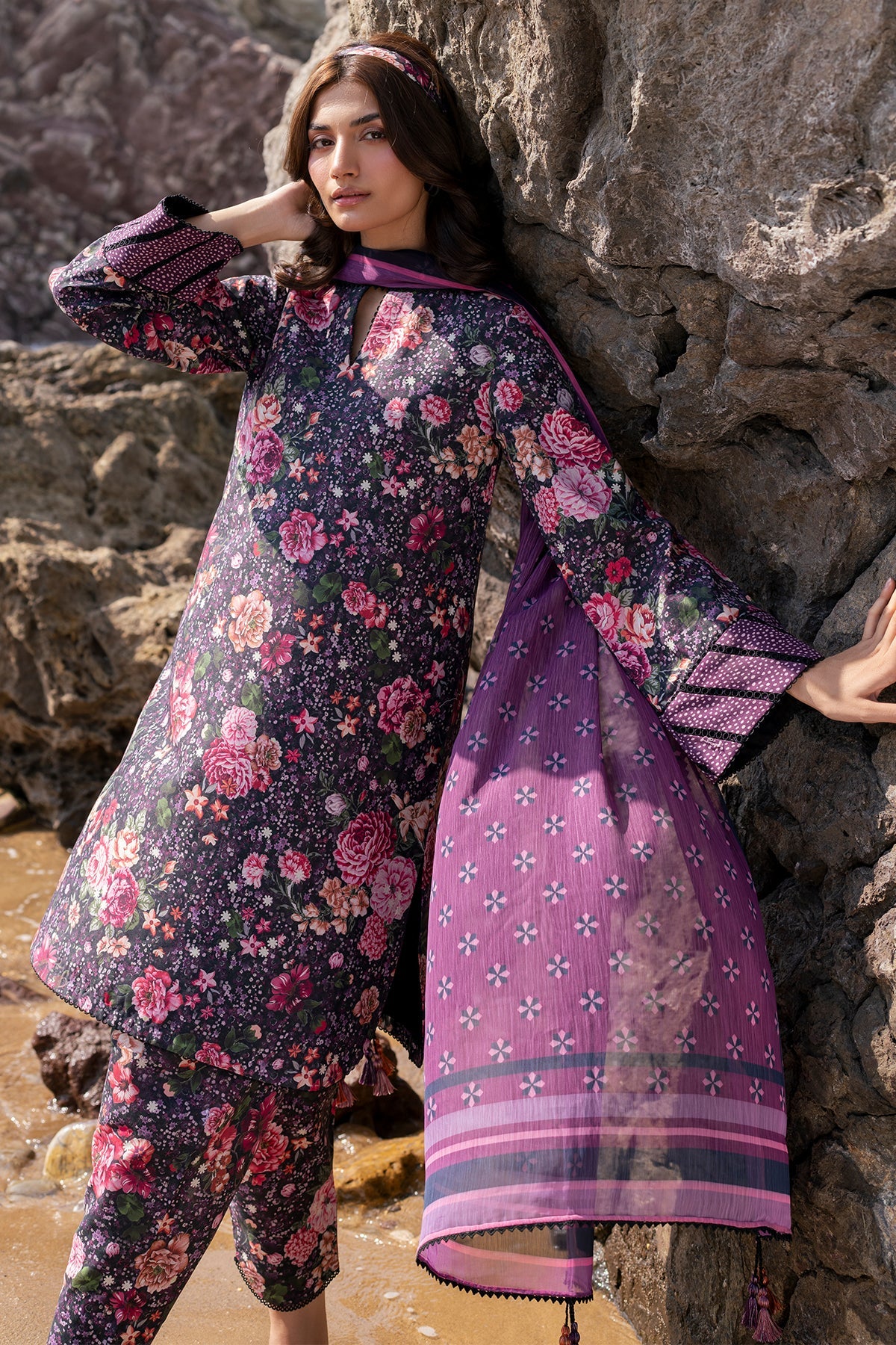 DIGITAL PRINTED LAWN RTW-1194