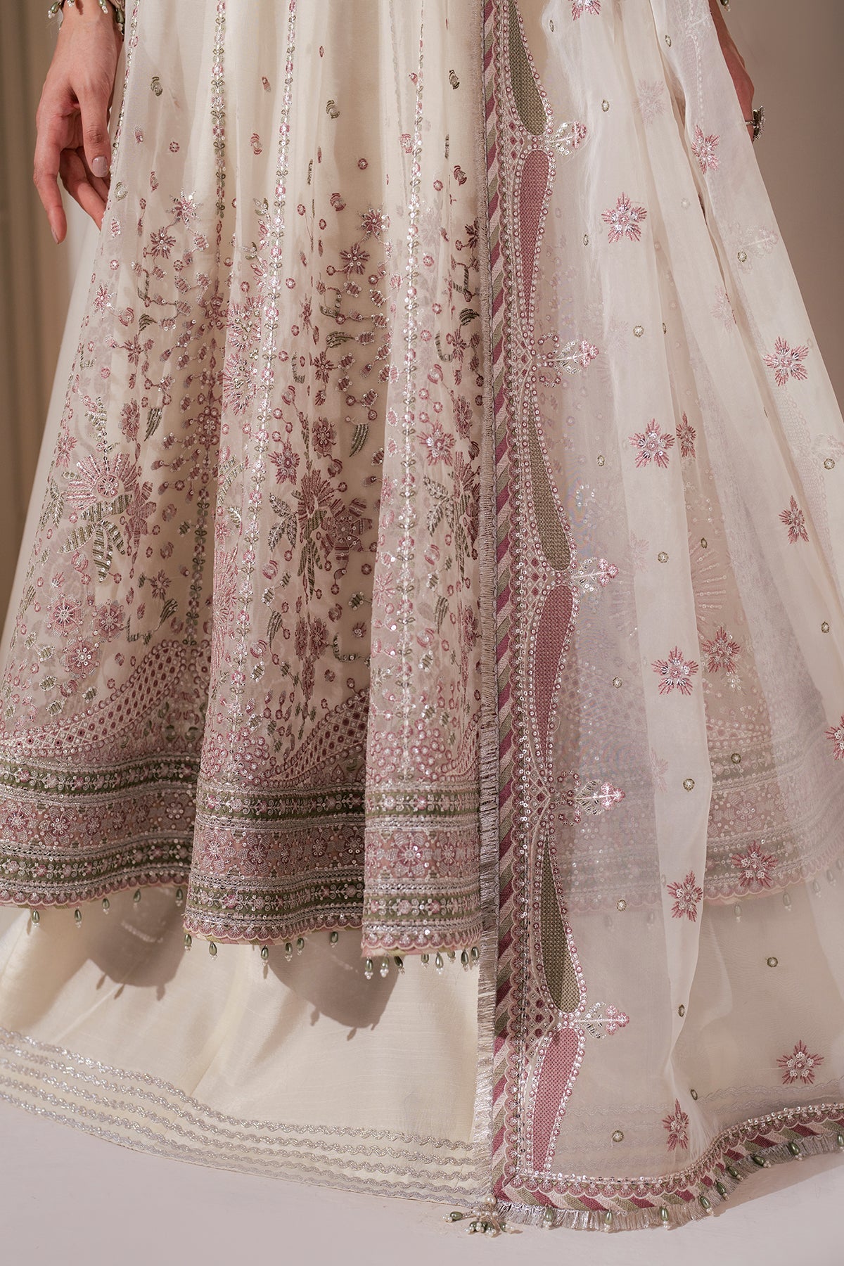 EMBROIDERED CHIFFON UC-3066