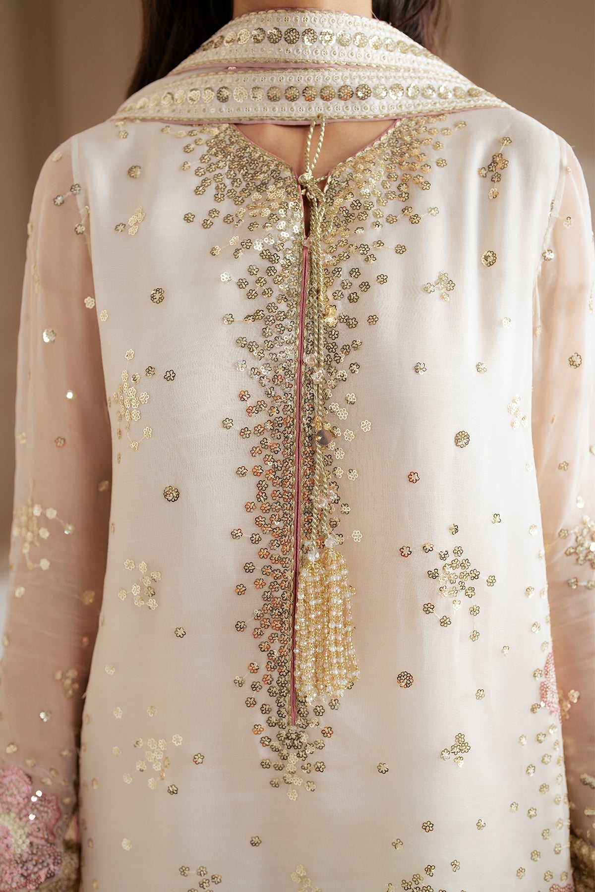 EMBROIDERED CHIFFON UC-3069