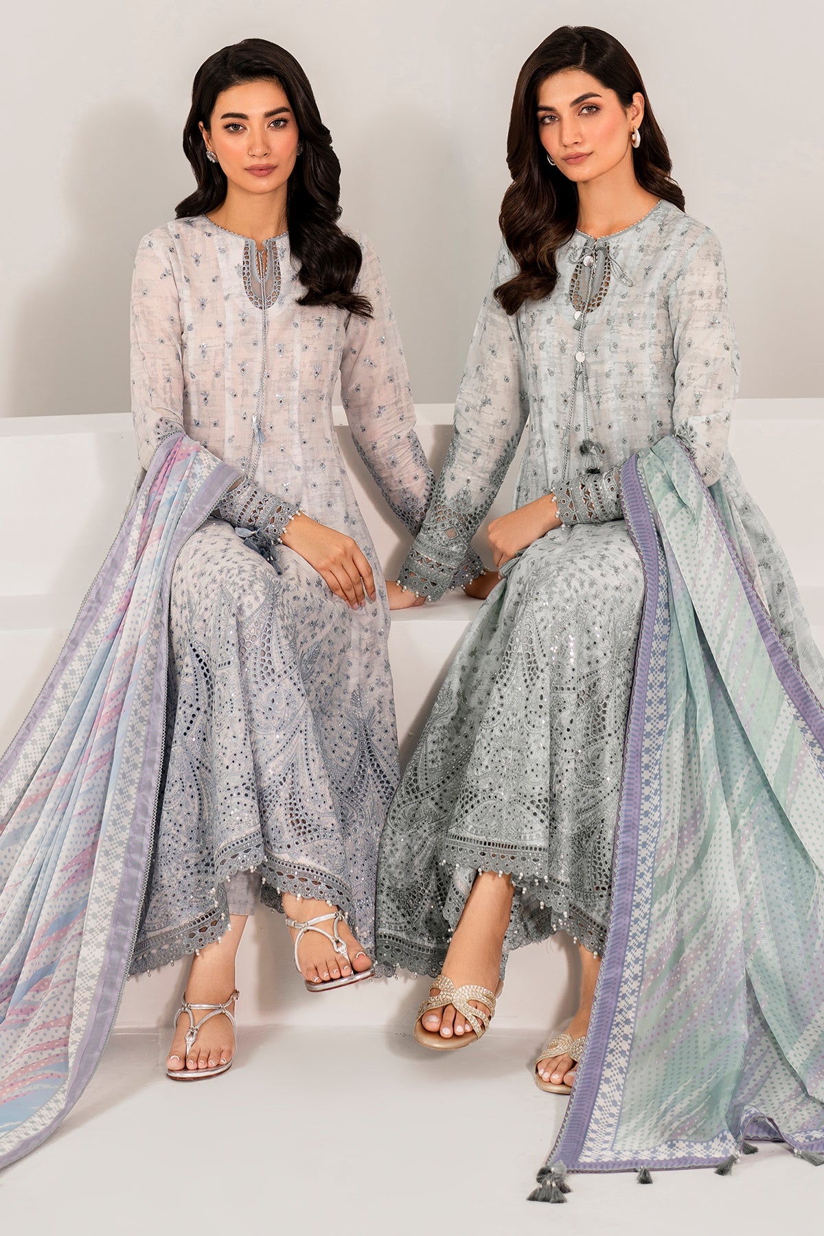 EMBROIDERED LAWN RTW-1188